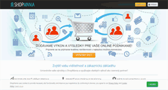 Desktop Screenshot of partner.shop-mania.sk